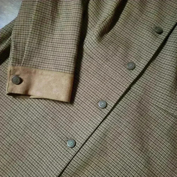 Vintage Positive Attitude 2-Piece Duster Coat With Belt Size 16 - Picture 5 of 11